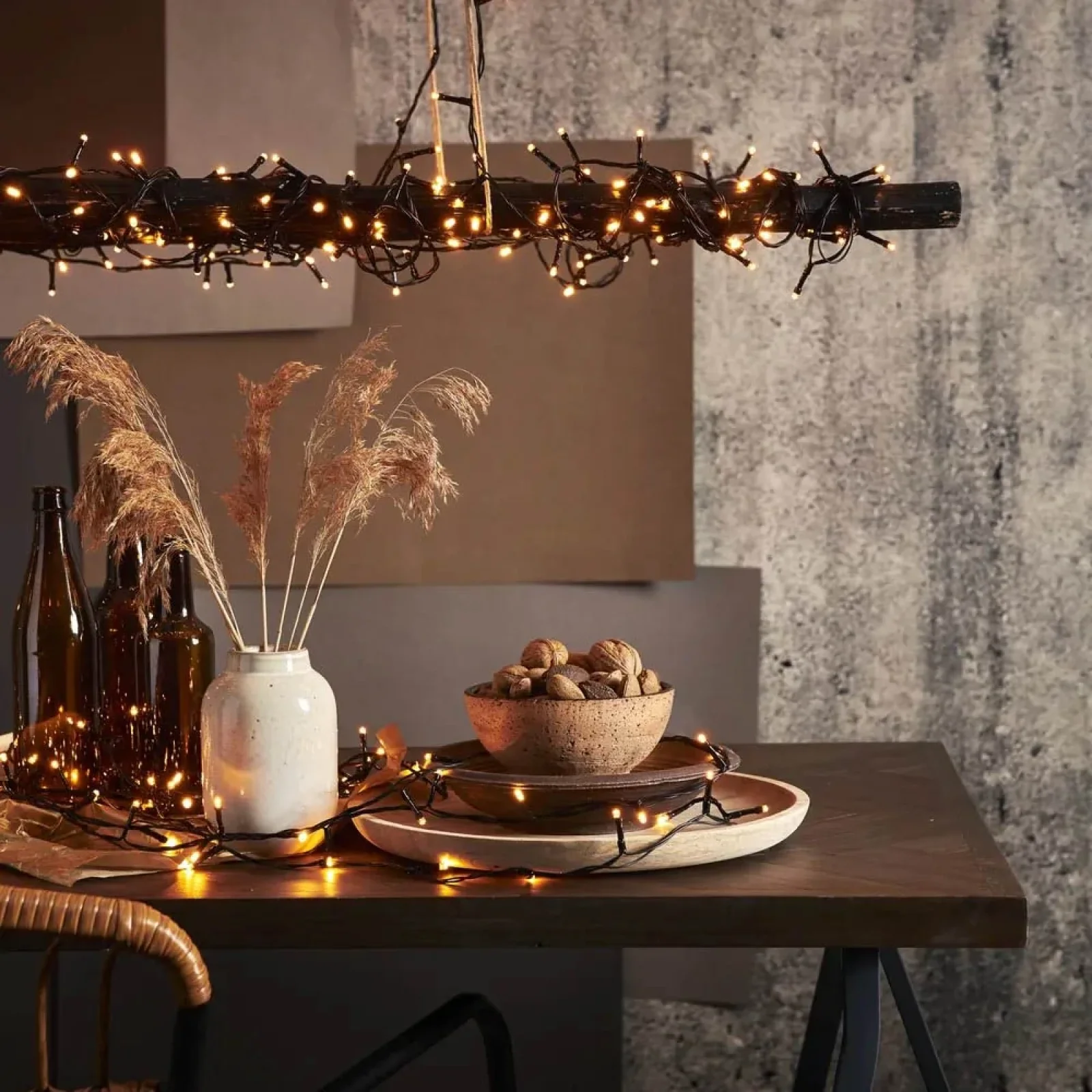 Світлодіодна гірлянда ColorWay (CW-G-320L10U) 320LED, 10м, 8 функцій, теплий колір USB UA