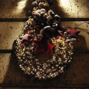 Світлодіодна гірлянда ColorWay (CW-G-320L10U) 320LED, 10м, 8 функцій, теплий колір USB UA