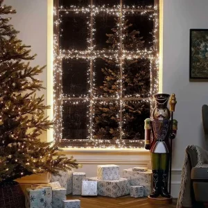 Світлодіодна гірлянда ColorWay (CW-G-320L10U) 320LED, 10м, 8 функцій, теплий колір USB UA