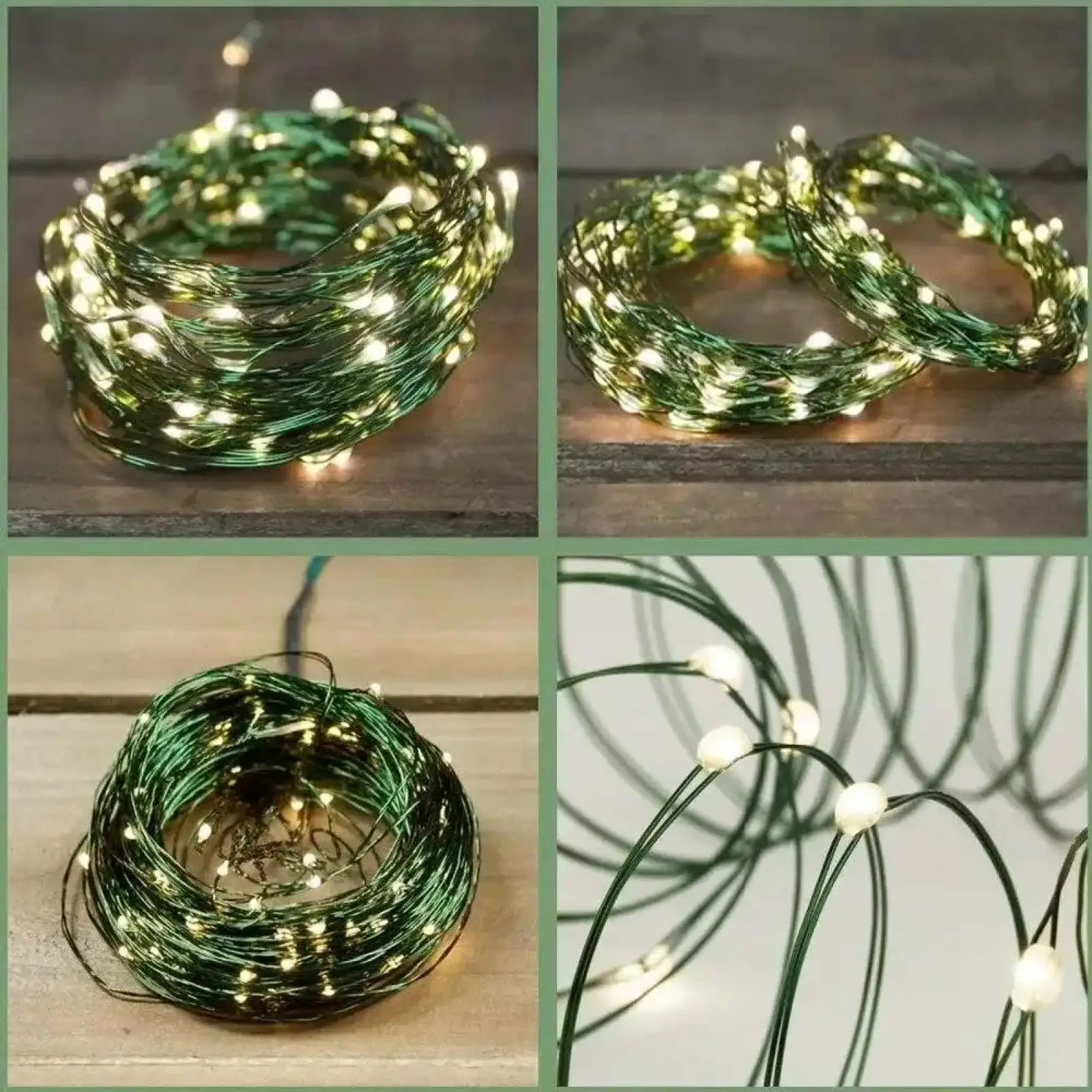 Світлодіодна гірлянда ColorWay (CW-G-50L5NU) 50LED, 5м, 8 функцій, теплий колір USB UA