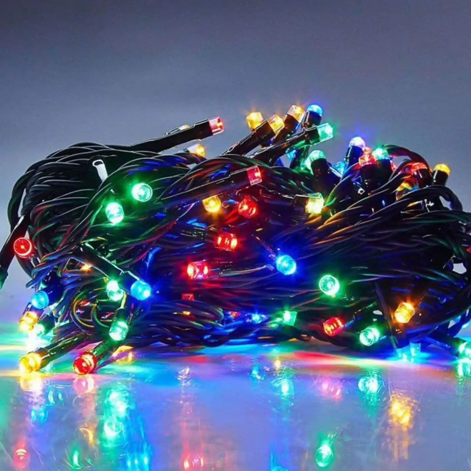 Світлодіодна гірлянда ColorWay (CW-G-50L5UMC) 50LED, 5м, 8 функцій UA