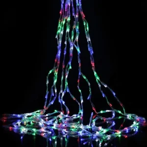 Світлодіодна гірлянда ColorWay (CW-G-98L71CUMC) 98LED, 7x1.5м, 8 функцій, різнокольорова USB UA