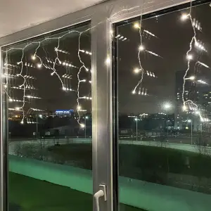 Світлодіодна гірлянда ColorWay (CW-GF-100L36UMC) бахрома 100LED, 3мx0.6м, різнокольорова USB UA