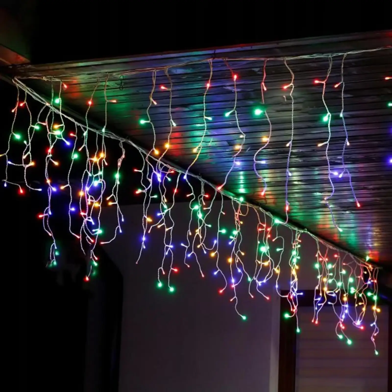 Світлодіодна гірлянда ColorWay (CW-GF-100L36UWW) бахрома 100LED, 3мx0.6м, теплий колір USB UA