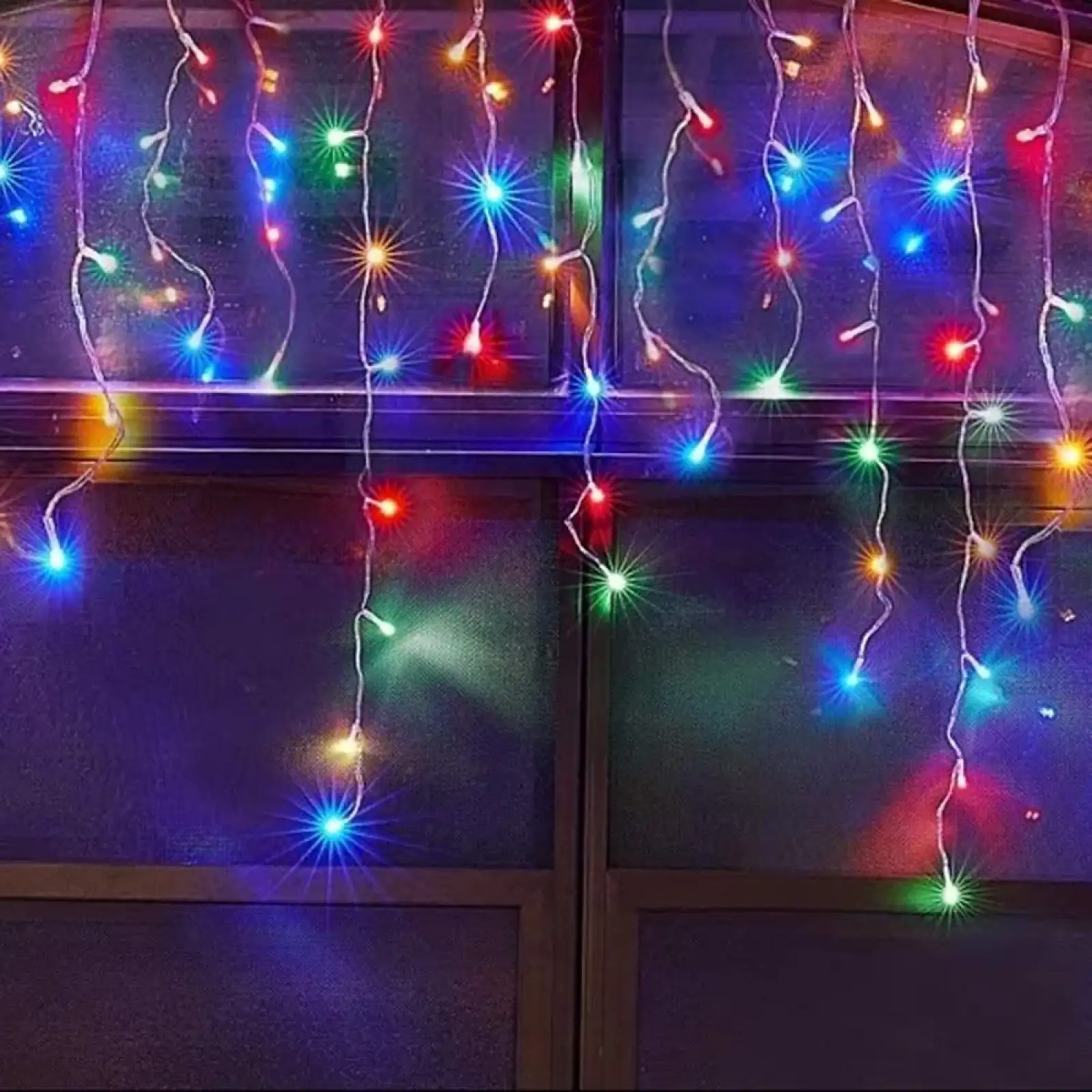Світлодіодна гірлянда ColorWay (CW-GF-100L36UWW) бахрома 100LED, 3мx0.6м, теплий колір USB UA