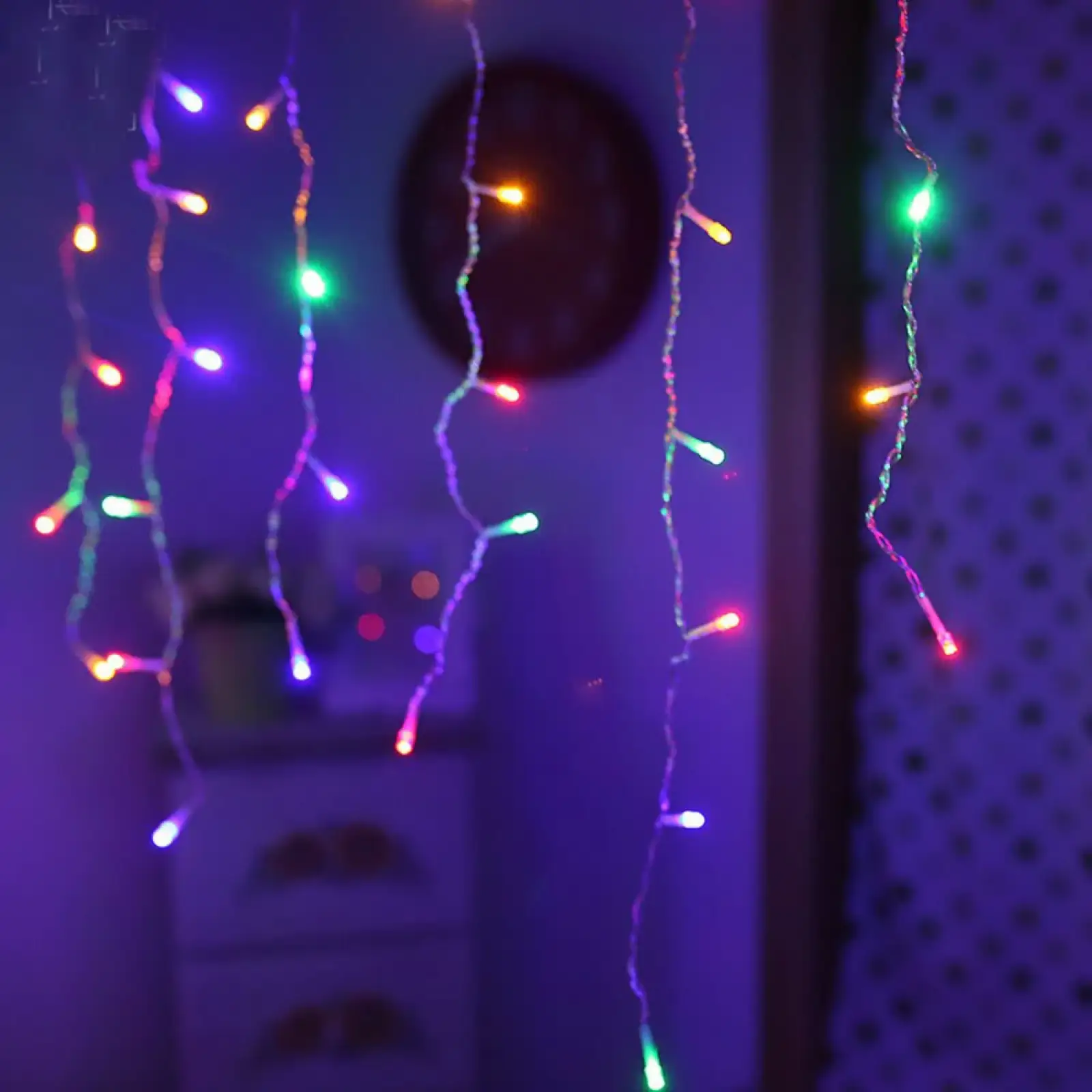 Світлодіодна гірлянда ColorWay (CW-GF-100L36UWW) бахрома 100LED, 3мx0.6м, теплий колір USB UA