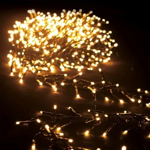 Світлодіодна гірлянда ColorWay (CW-G-150L5U) 150LED, 5м, 8 функцій, теплий колір USB UA