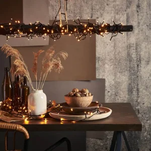 Світлодіодна гірлянда ColorWay (CW-G-150L5U) 150LED, 5м, 8 функцій, теплий колір USB UA