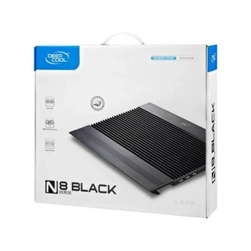 Охлаждающая подставка для ноутбука DeepCool N8 Black 17
