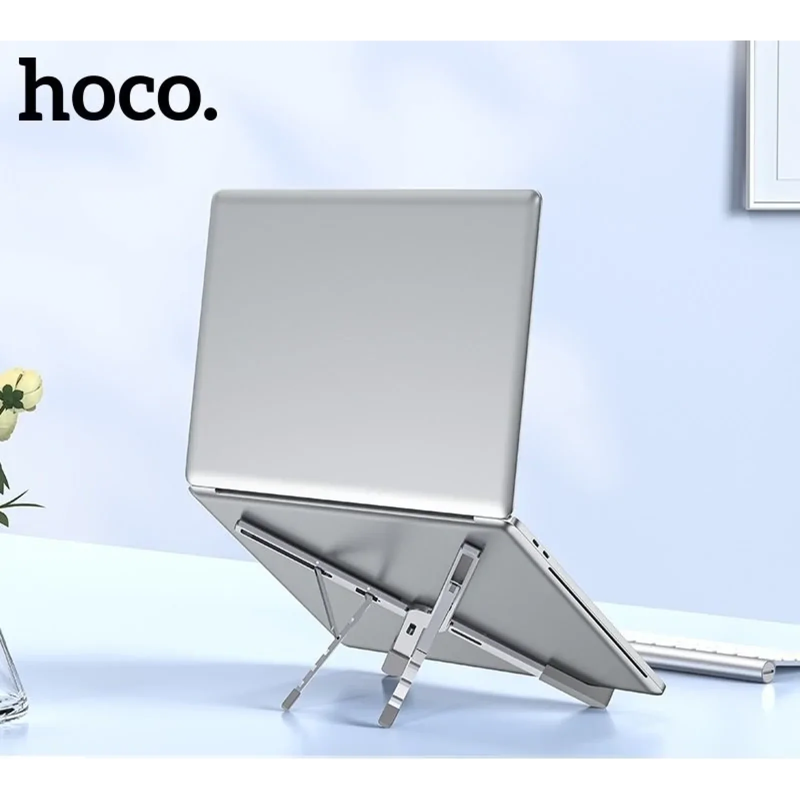 Підставка для ноутбука Hoco PH51 X Bystander Metal Grey (PH51) UA