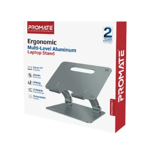 Охлаждающая подставка для ноутбука Promate DeskMate-7 Grey, deskmate-7.grey UA