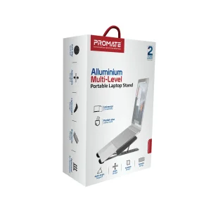 Охлаждающая подставка для ноутбука Promate PocketMount Grey, pocketmount.grey UA