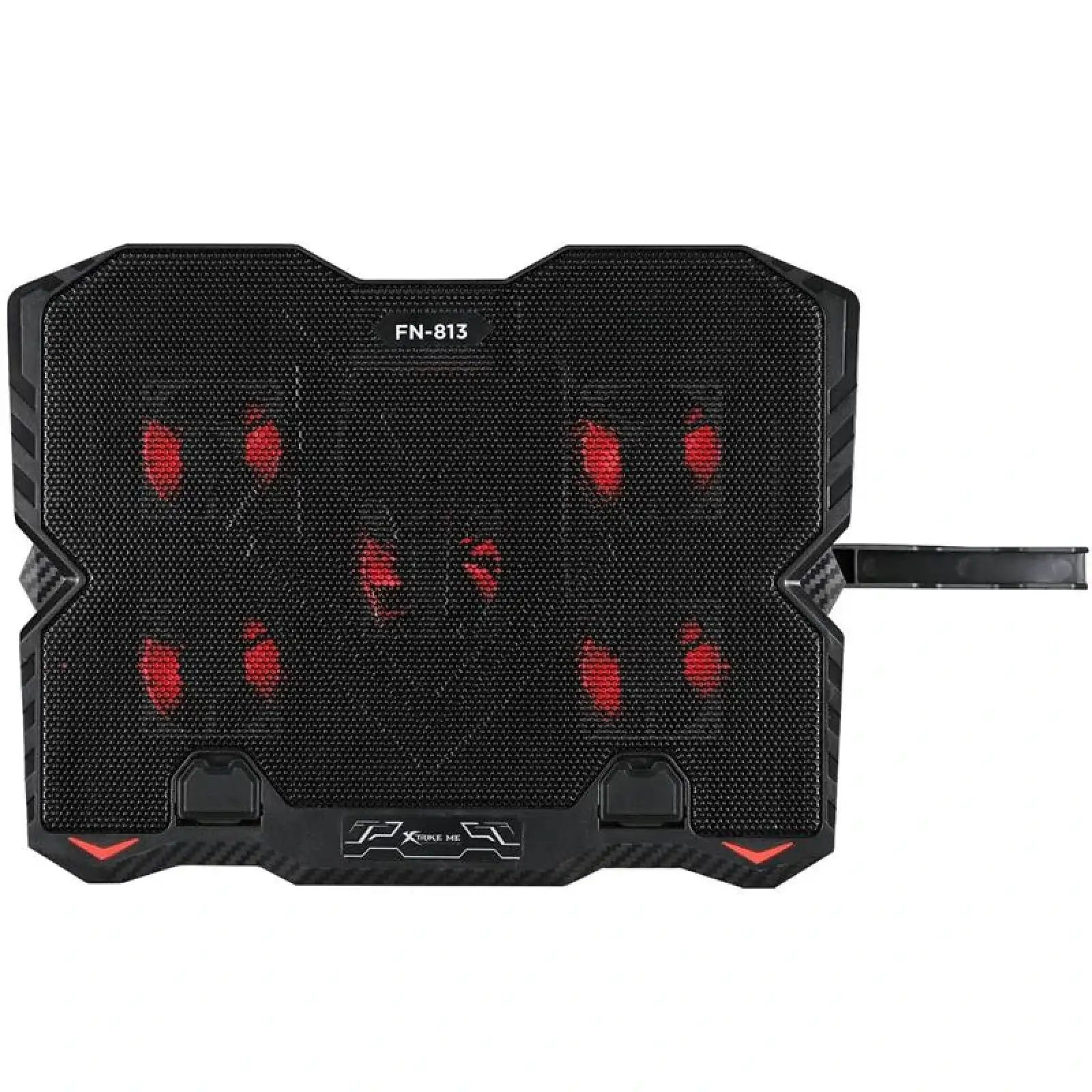 Підставка для ноутбука Xtrike Me FN-813 5 Fan, Red Led, 2 USB UA