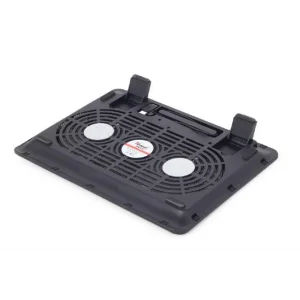 Охлаждающая подставка для ноутбука Gembird NBS-2F15-01 Black 15,6