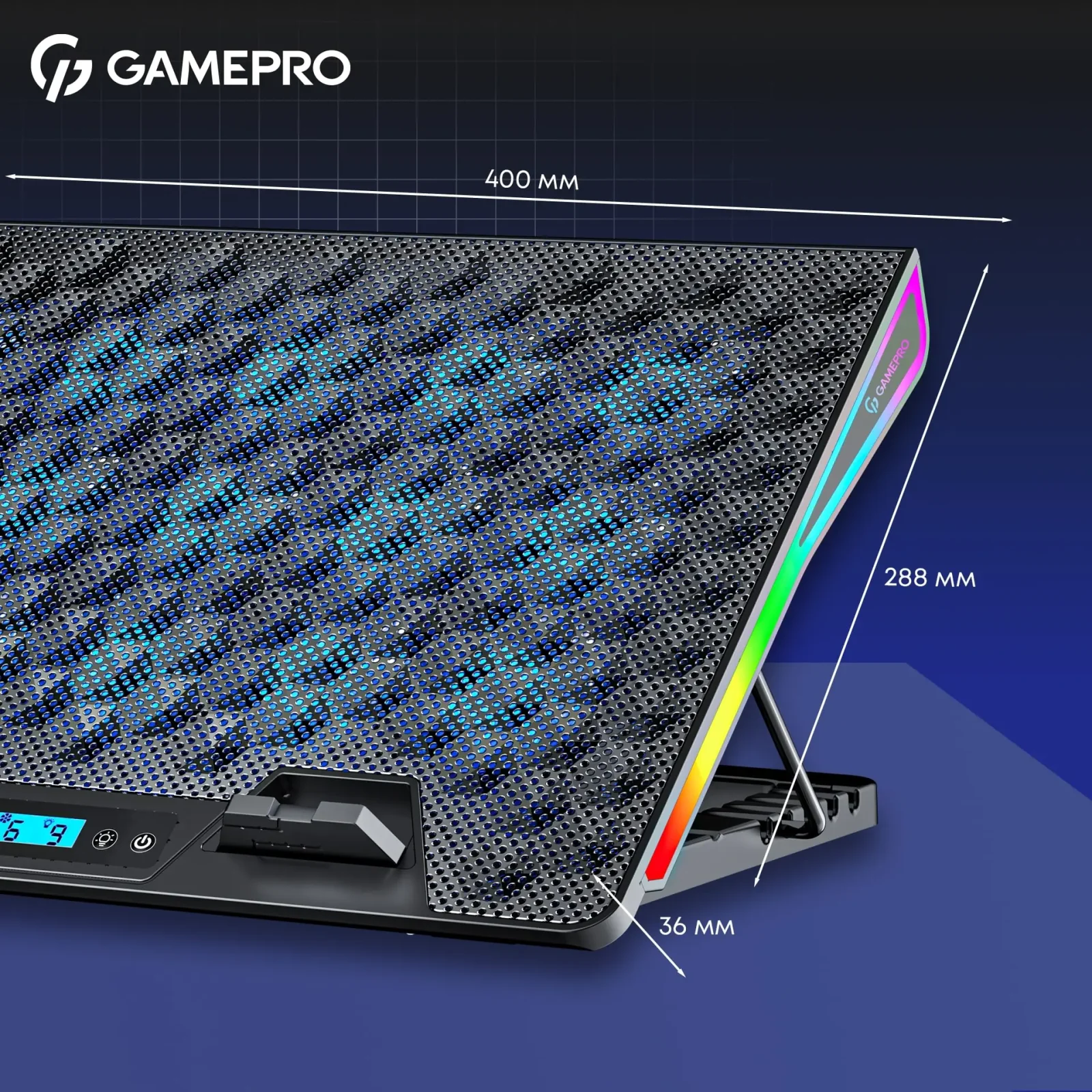 Охолоджуюча підставка для ноутбука GamePro CP1140 UA