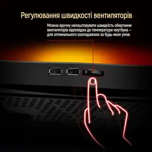 Охлаждающая подставка для ноутбука ColorWay Cooling Game Pro H1, 10-17” (CW-CGPH1) UA