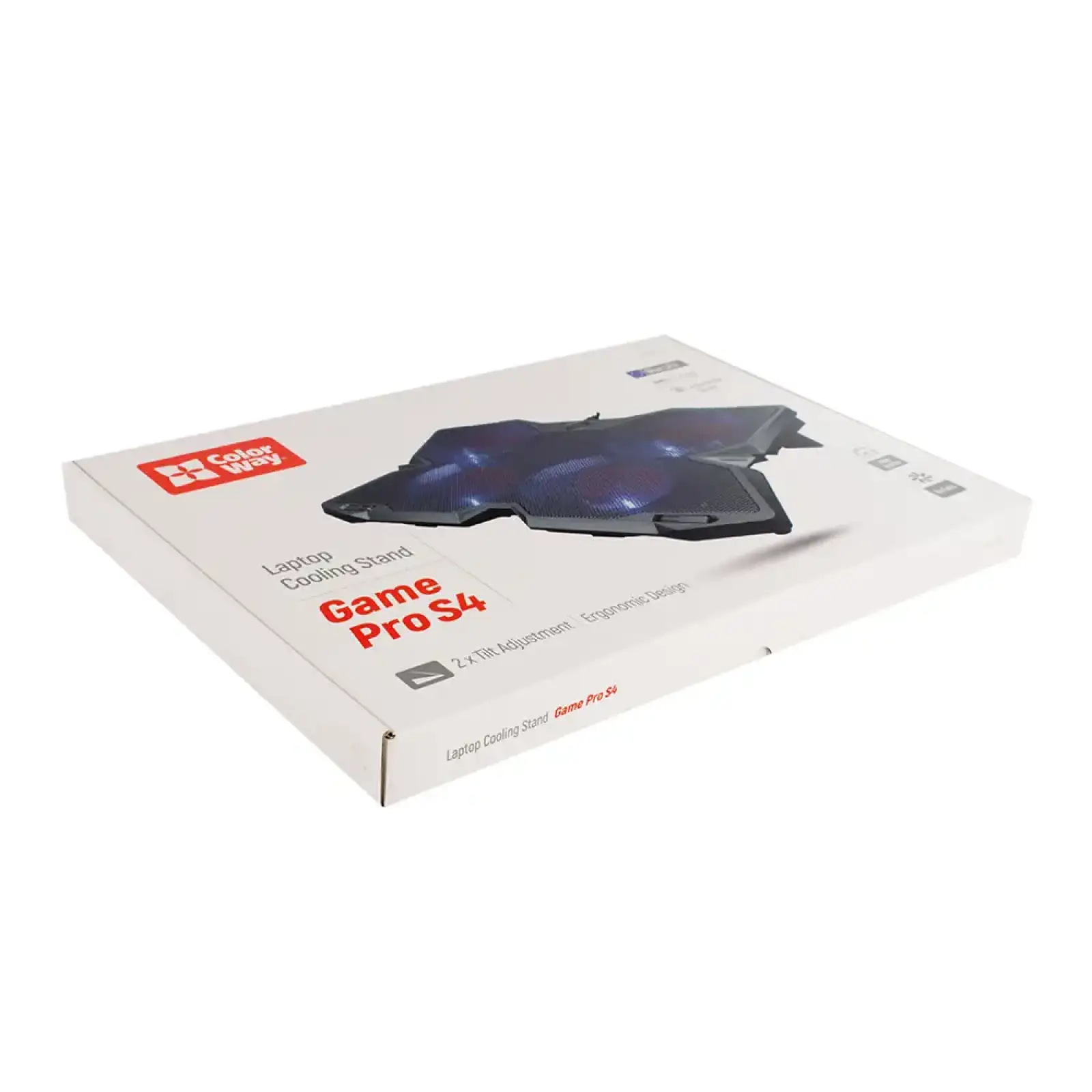 Охолоджуюча пiдставка для ноутбука ColorWay Cooling Game Pro S4, 10-17” (CW-CGPS4) UA