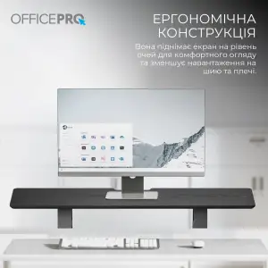 Підставка для монітора OfficePro MR147B Black UA