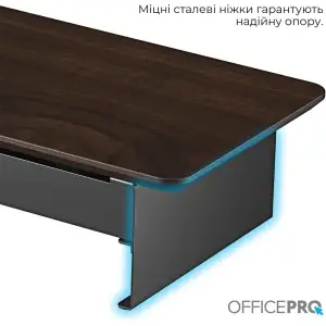 Подставка для монитора OfficePro MR164DW Dark Wood/Black UA
