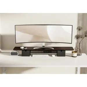 Подставка для монитора OfficePro MR177DW Dark Wood/Black UA