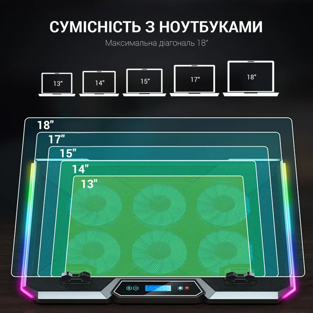 Подставка для ноутбука GamePro CP890 UA