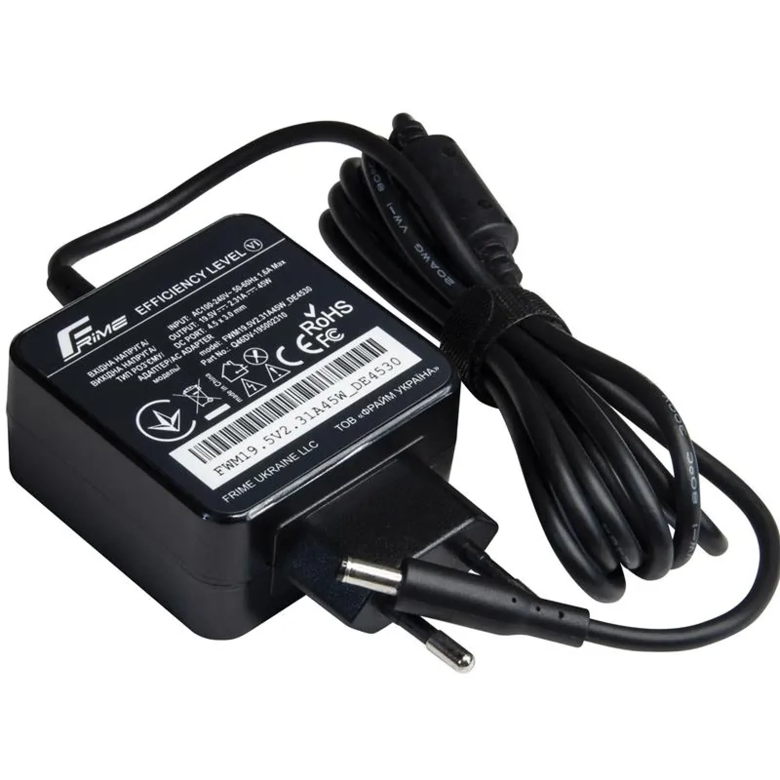 Блок живлення Frime для ноутбука Lenovo 19.5V 2.31A 45W 4.5x3.0мм (FWM19.5V2.31A45W_DE4530) UA