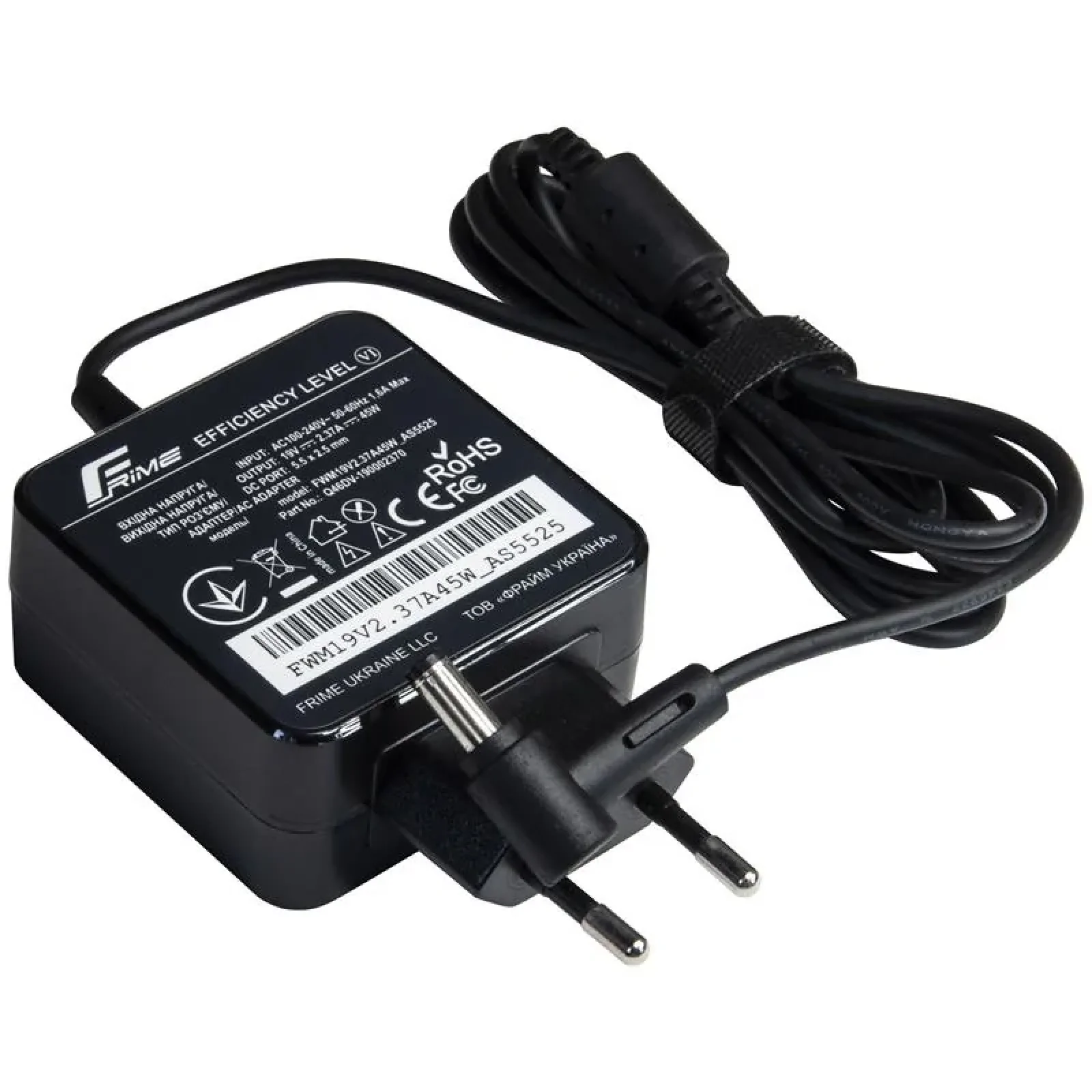 Блок живлення Frime для ноутбука Asus 19V 2.37A 45W 5.5x2.5мм (FWM19V2.37A45W_AS5525) UA