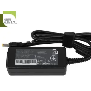 Блок живлення 1StCharger для ноутбука Asus 19V 40W 2.1A 4.8х1.7мм + каб.жив. (AC1STAS40WD3) UA