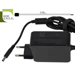 Блок живлення 1StCharger для ноутбука HP 19.5V 65W 3.33A 4.5х3.0мм Wall Mount (WM1ST19.5V65W4530H) UA