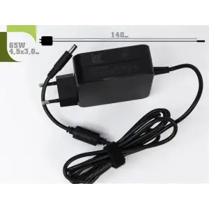 Блок живлення 1StCharger для ноутбука HP 19.5V 65W 3.33A 4.5х3.0мм Wall Mount (WM1ST19.5V65W4530H) UA