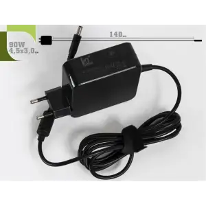 Блок живлення 1StCharger для ноутбука Dell 19.5V 90W 4.62A 4.5х3.0мм Wall Mount (WM1ST19.5V90W4530D) UA