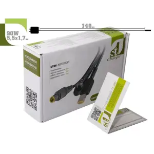 Блок питания 1StCharger для ноутбука Acer 19V 90W 4.74A 5.5x1.7мм Wall Mount (WM1ST19V90W5517) UA