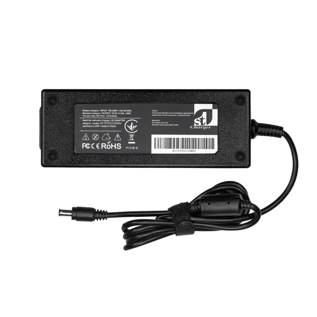 Блок питания 1StCharger для ноутбука Sony 19.5V 120W 6.15A 6.5x4.4мм (AC1STSO120WA2) UA