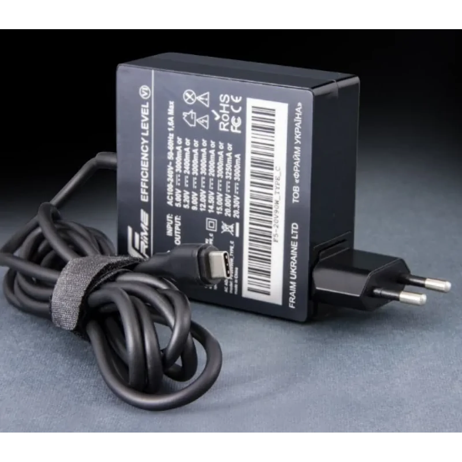 Блок питания для ноутбука Frime 5-20V 90W Type-C (F5-20V90W_TYPE_C) UA