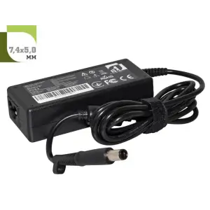 Блок питания 1StCharger для ноутбука HP 18.5V 65W 3.5A 7.4х5.0мм (AC1STHP65WC1), AC1STHP65WС1 UA