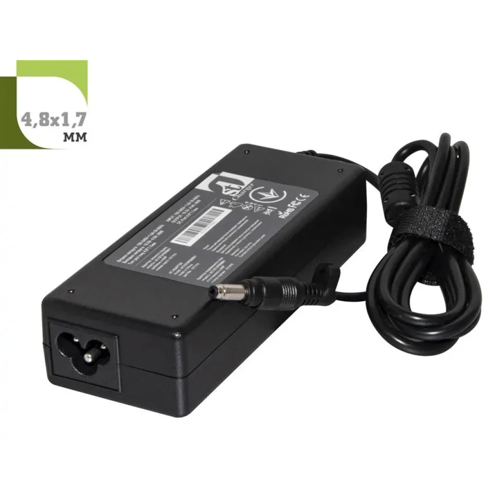 Блок питания 1StCharger для ноутбука HP 18.5V 90W 4.9A 4.8х1.7мм (AC1STHP90WA1) UA