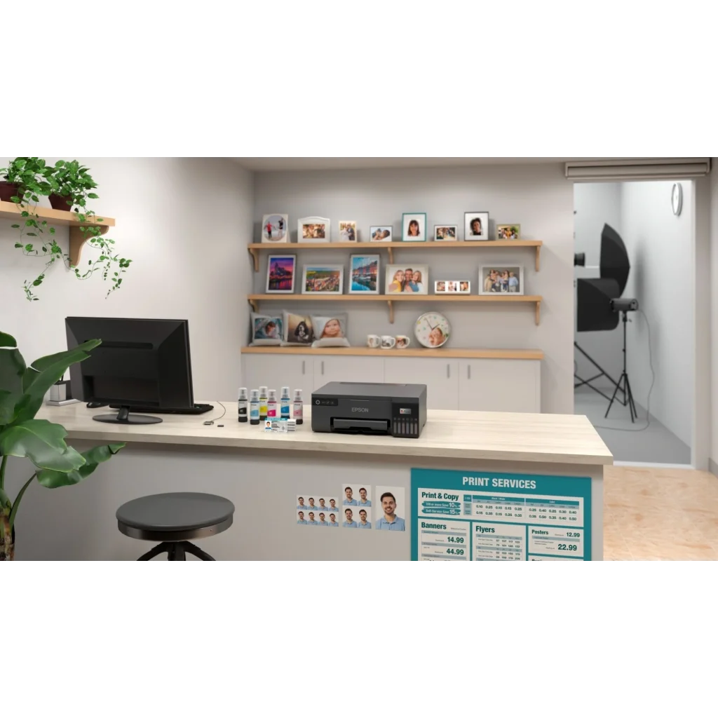 Принтер А4 кол. Epson L8050 c Wi-Fi (C11CK37403) UA