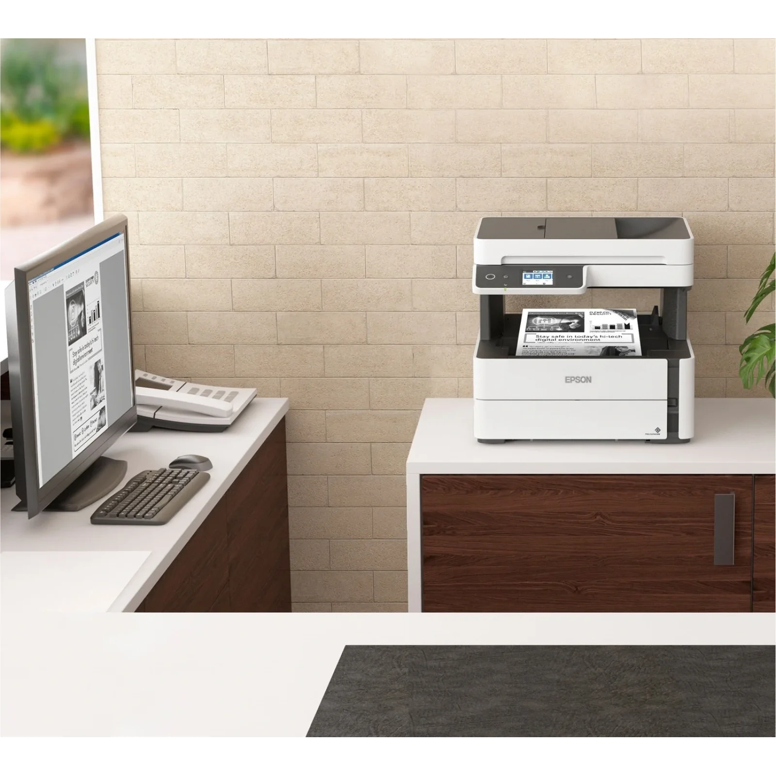 БФП А4 Epson M3170 Фабрика друку з WI-FI (C11CG92405) UA