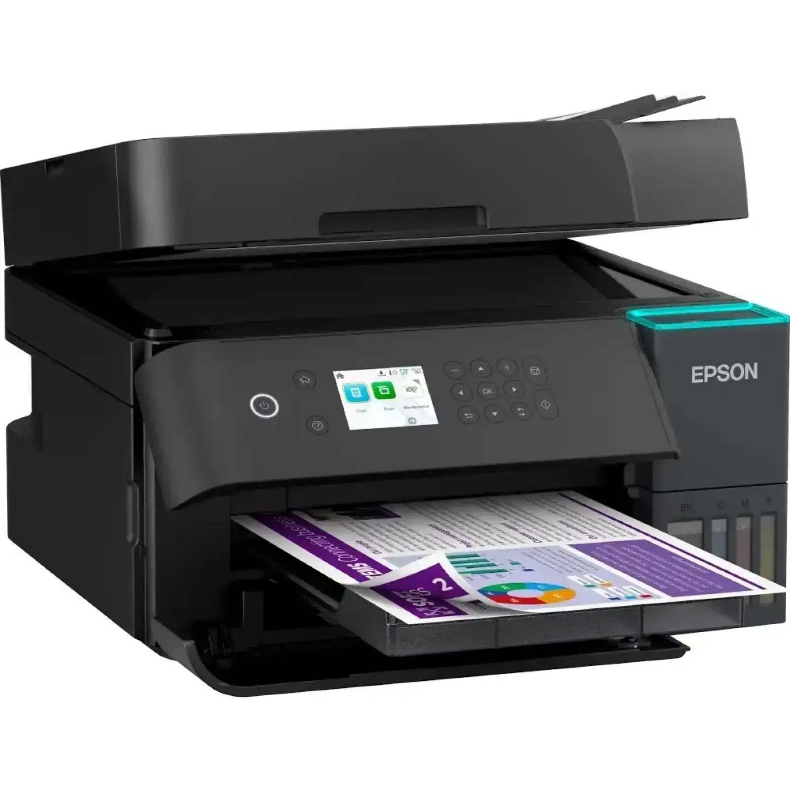 Багатофункціональний пристрій А4 Epson EcoTank L6390 Wi-Fi (C11CL40406) UA