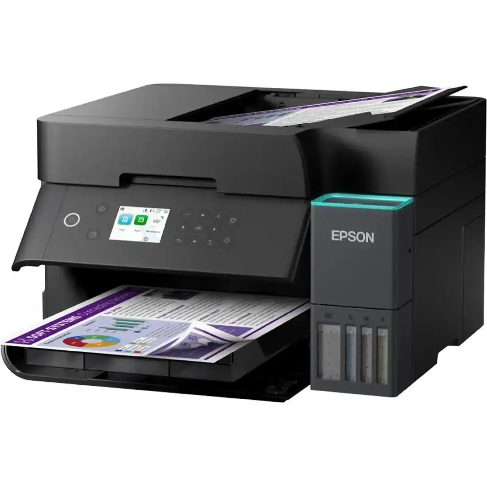 Багатофункціональний пристрій А4 Epson EcoTank L6390 Wi-Fi (C11CL40406) UA