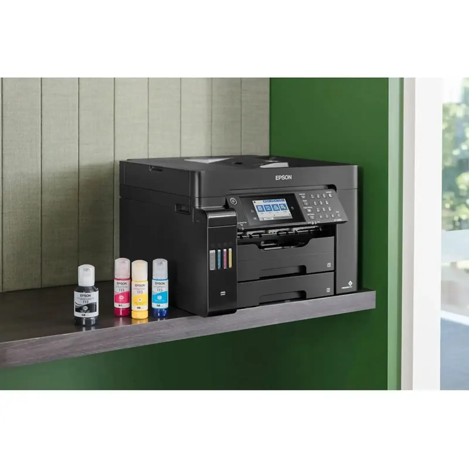 Багатофункційний пристрій А3 кол. Epson L15160 Фабрика друку з WI-FI (C11CH71404) UA