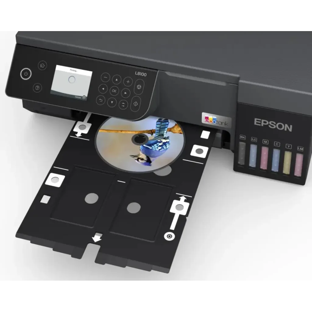 Багатофункціональний пристрій А4 кол. Epson EcoTank L8100 Wi-Fi (C11CK94401) UA