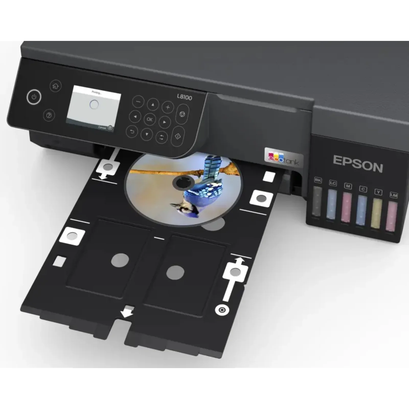 Багатофункціональний пристрій А4 кол. Epson EcoTank L8100 Wi-Fi (C11CK94401) UA