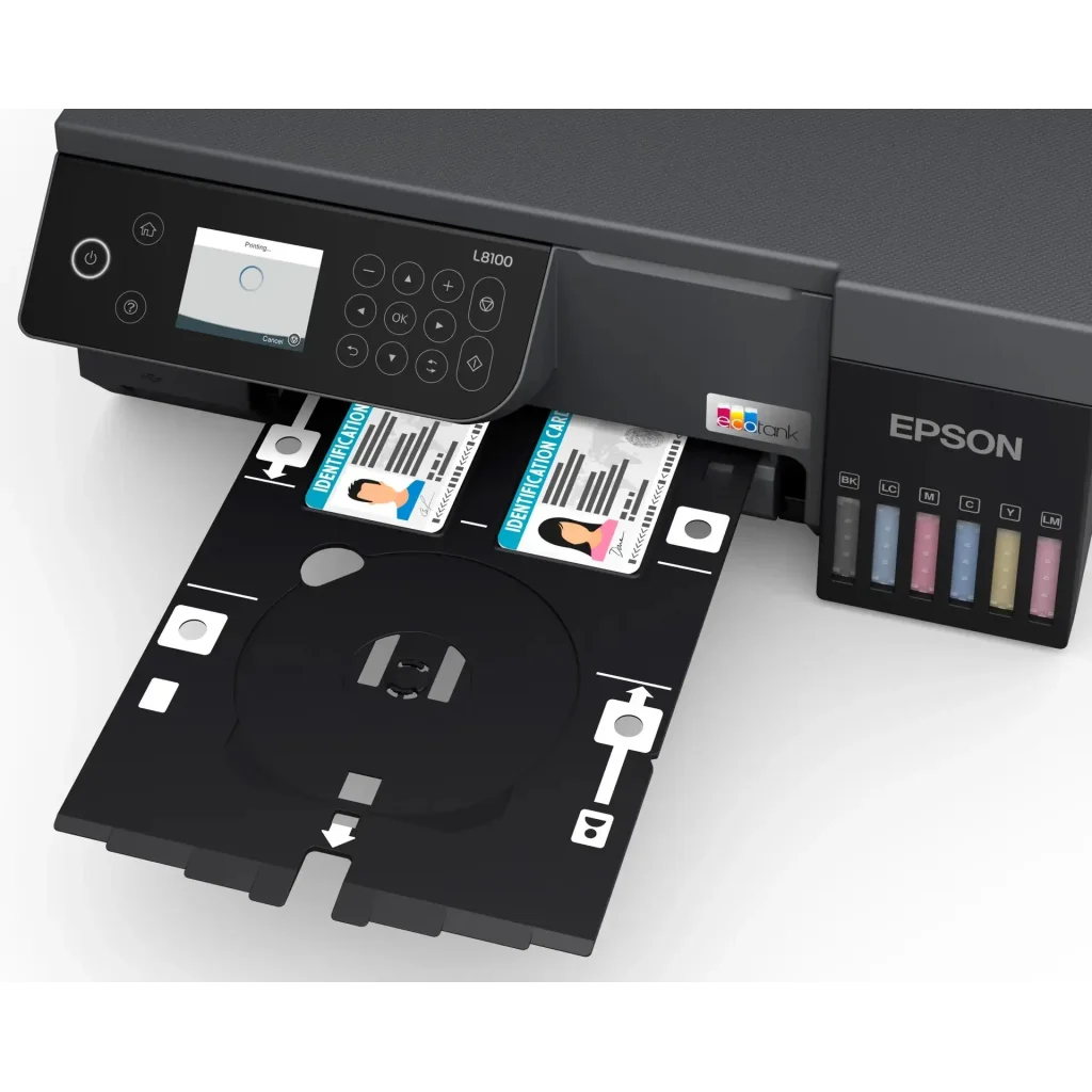 Багатофункціональний пристрій А4 кол. Epson EcoTank L8100 Wi-Fi (C11CK94401) UA