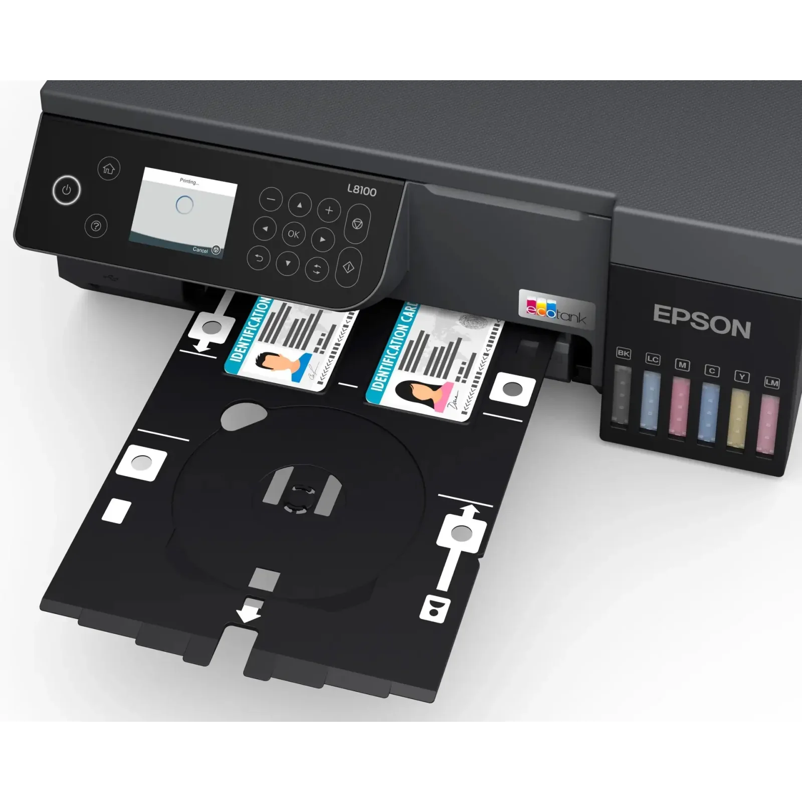 Багатофункціональний пристрій А4 кол. Epson EcoTank L8100 Wi-Fi (C11CK94401) UA