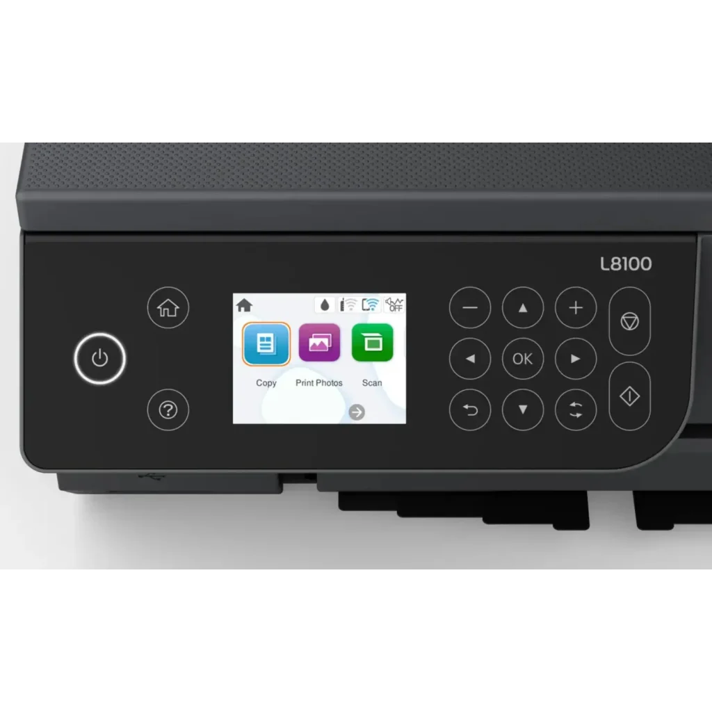Багатофункціональний пристрій А4 кол. Epson EcoTank L8100 Wi-Fi (C11CK94401) UA