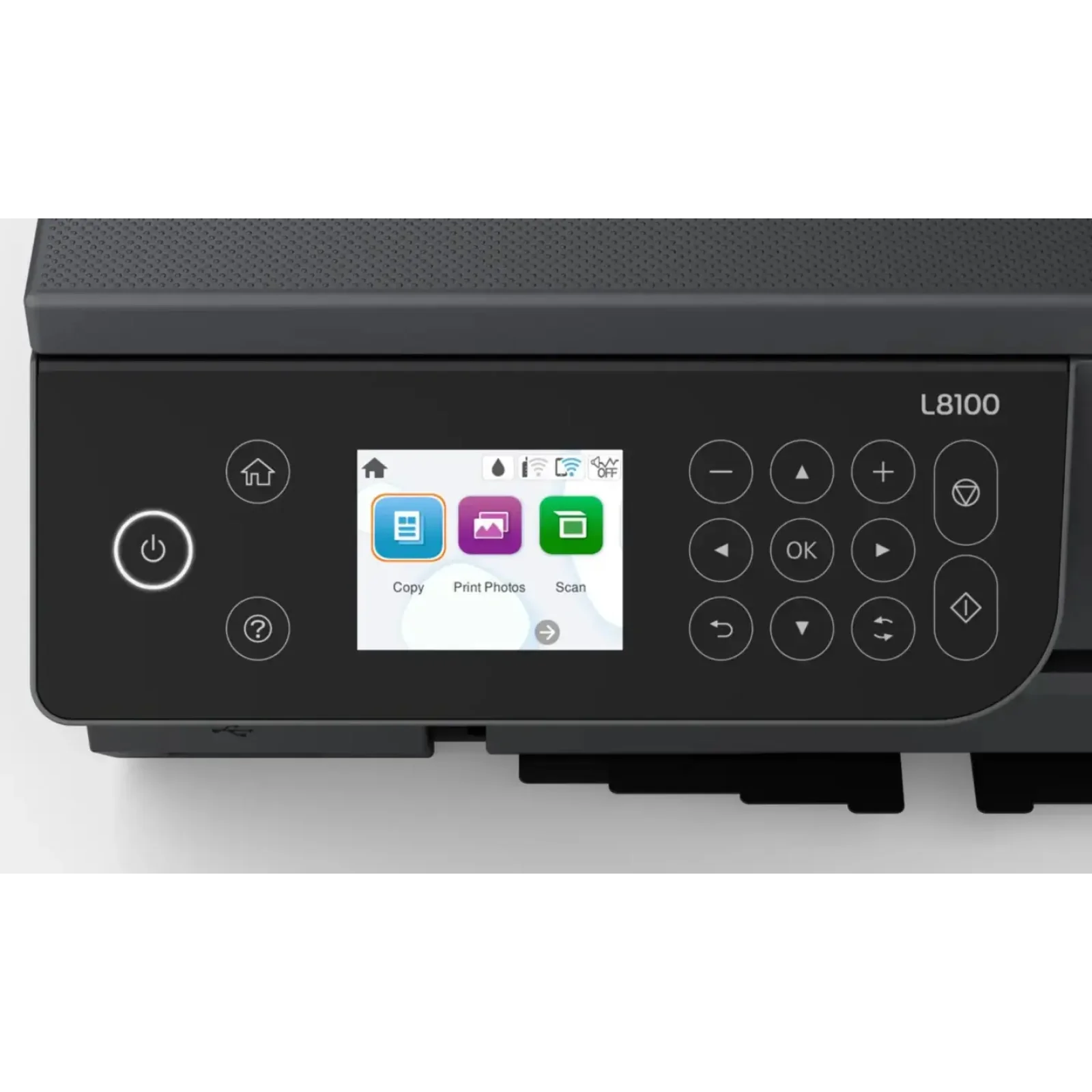Багатофункціональний пристрій А4 кол. Epson EcoTank L8100 Wi-Fi (C11CK94401) UA
