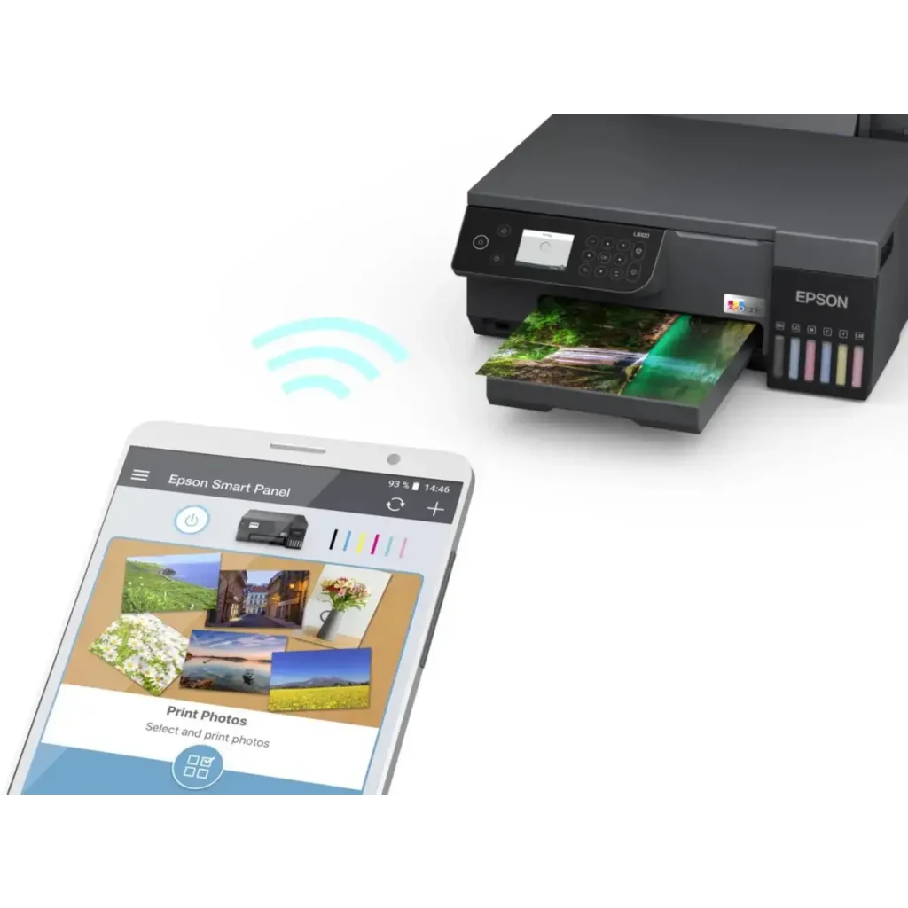 Багатофункціональний пристрій А4 кол. Epson EcoTank L8100 Wi-Fi (C11CK94401) UA