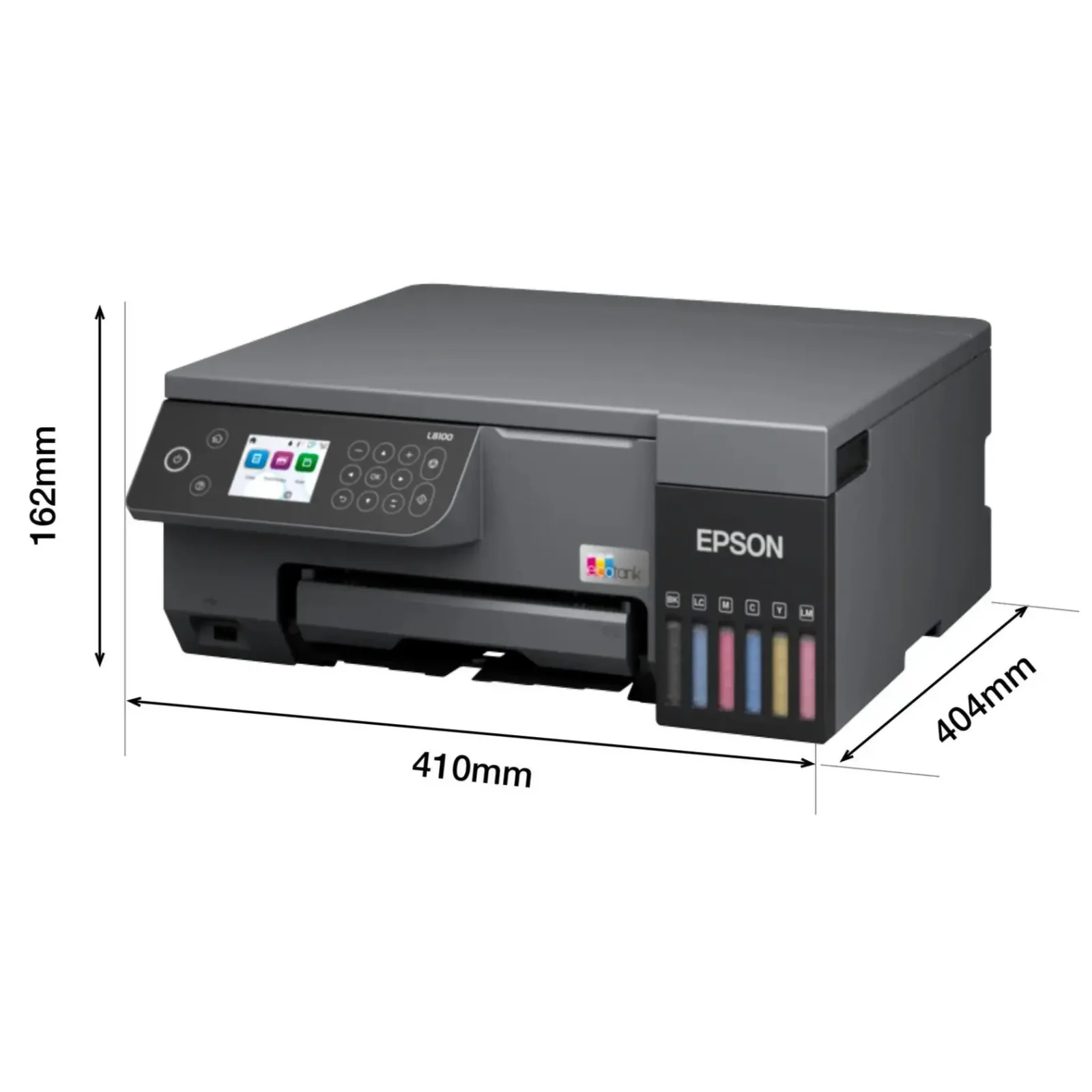 Багатофункціональний пристрій А4 кол. Epson EcoTank L8100 Wi-Fi (C11CK94401) UA