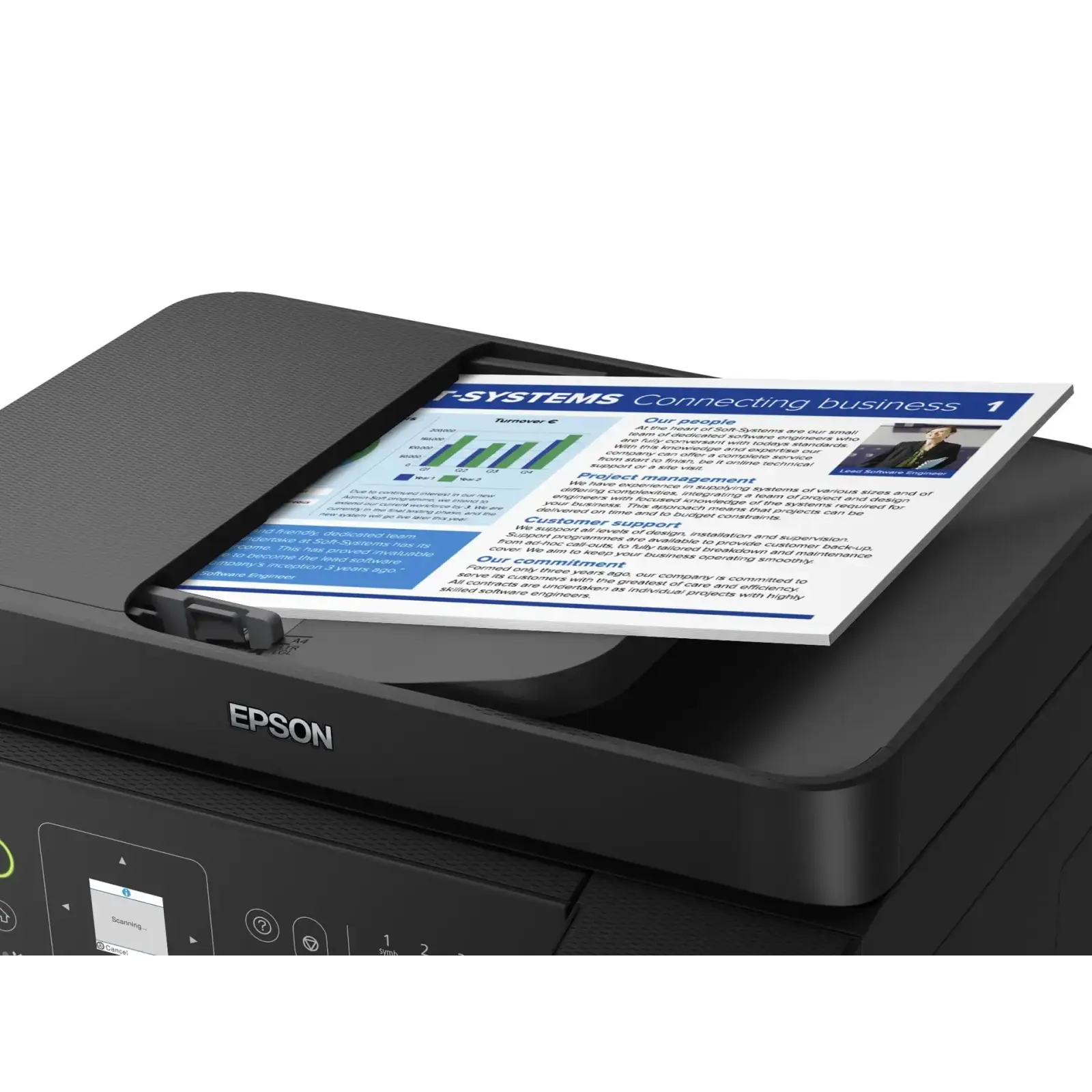 МФУ А4 Epson EcoTank L5590 Wi-Fi (C11CK57404) UA